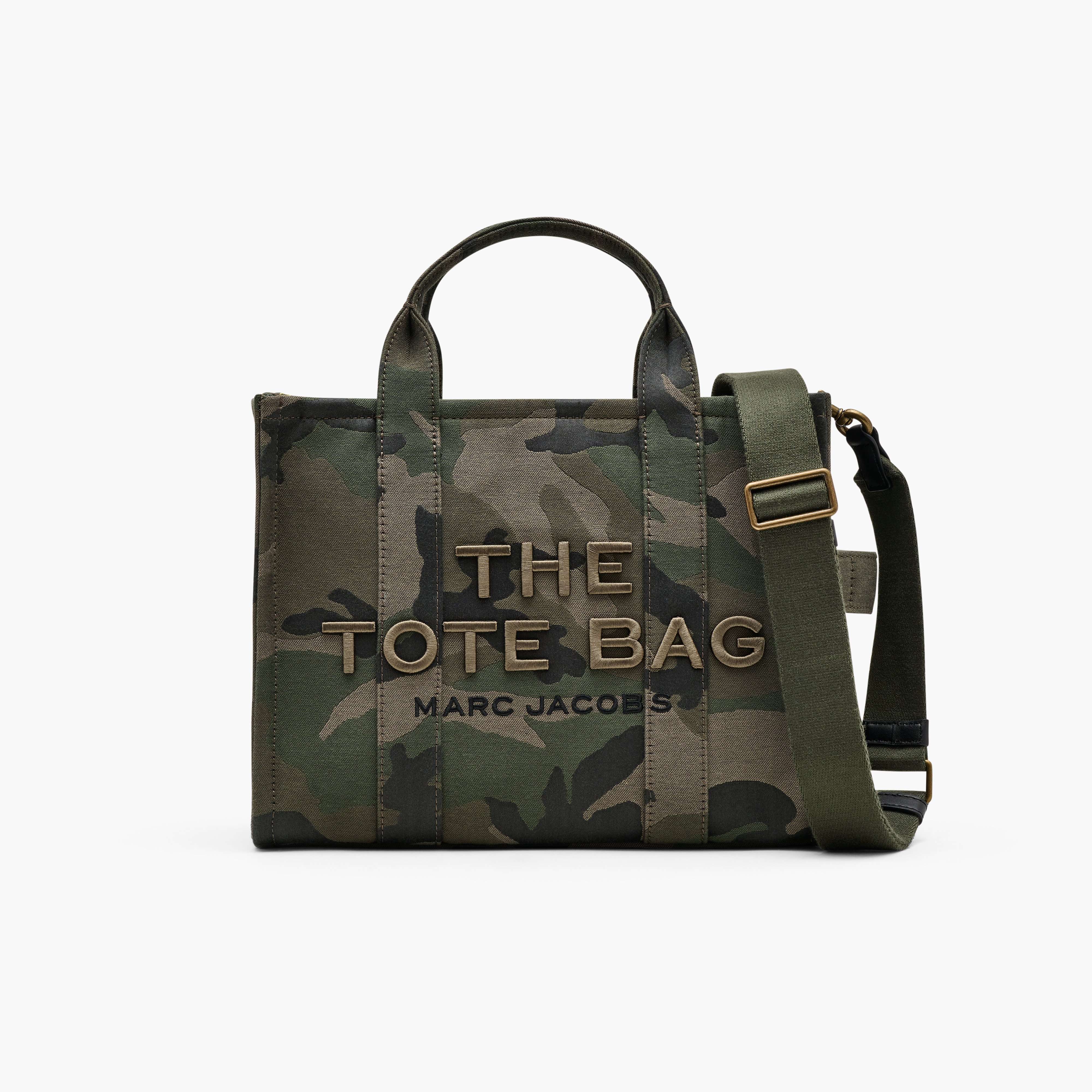 The Camo Jacquard Medium Tote Bag